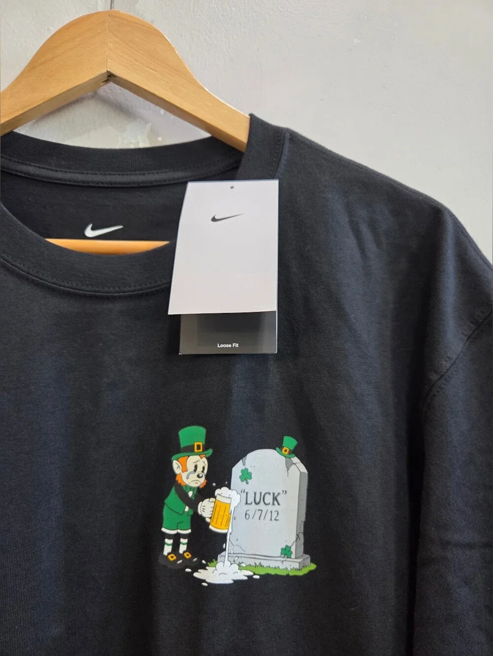 Nike x LeBron James Green With Envy Boston Playoffs Shirt Men's Size Small